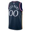 Dres Philadelphia 76ers Prilagođeni Nike 2025-26 City Edition Navy Swingman